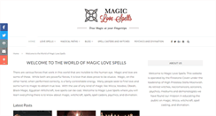 Desktop Screenshot of magic-love-spells.com